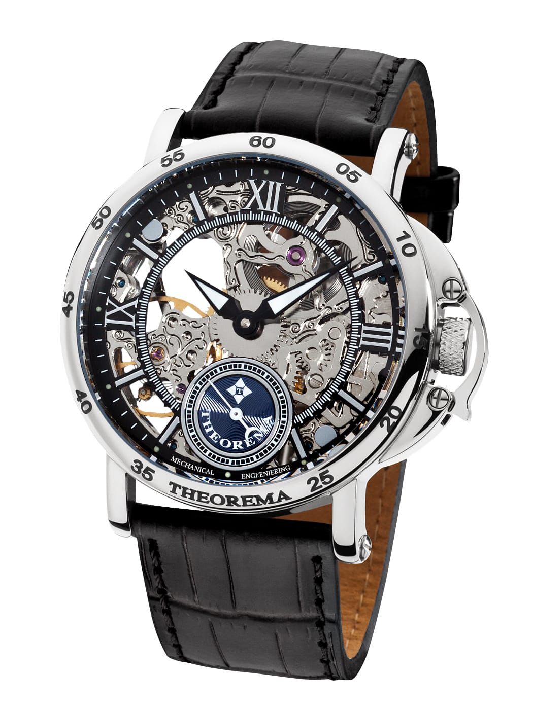 Casablanca Theorema - GM-101-2 | Silver | mechanical watch by Theorema, Germany