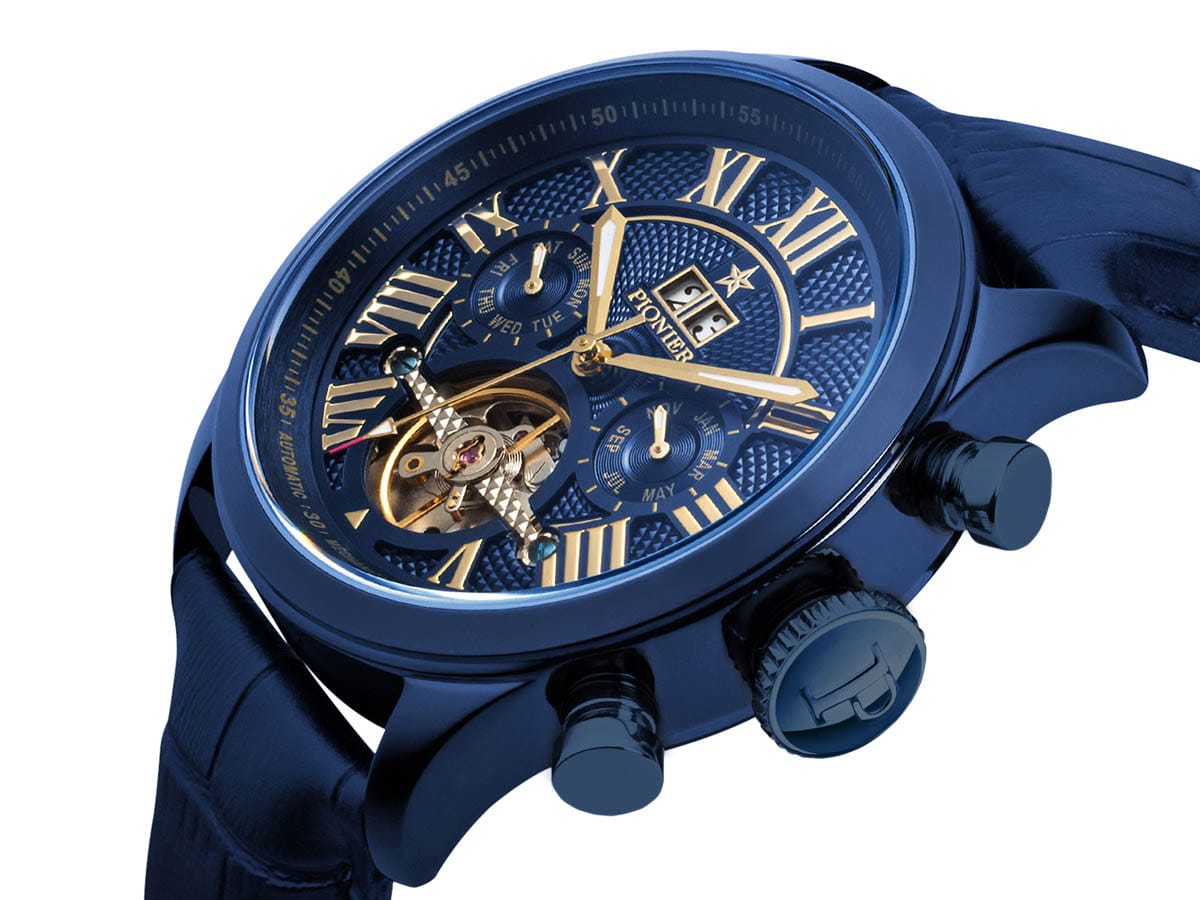 Automatic Havana P7001-6 | Blue | Pionier Germany