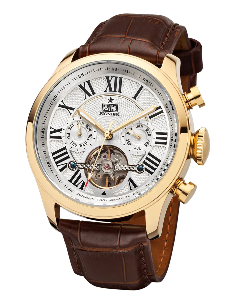 Automatic Havana P7001-2 | Gold | Pionier Germany