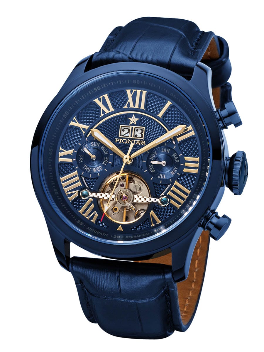 Automatic Havana P7001-6 | Blue | Pionier Germany