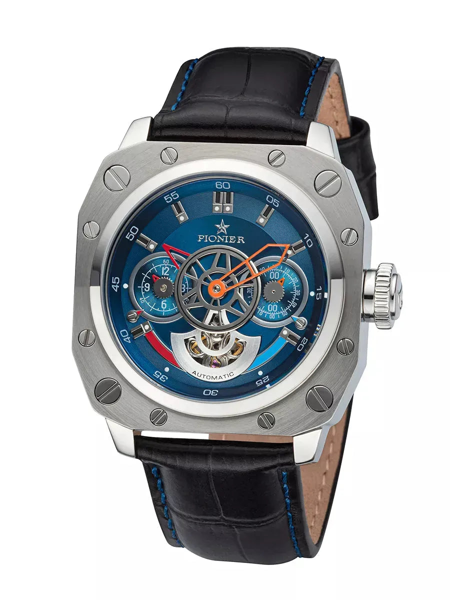 Newport Pionier P7003-2 | Silver | Automatic German Watch