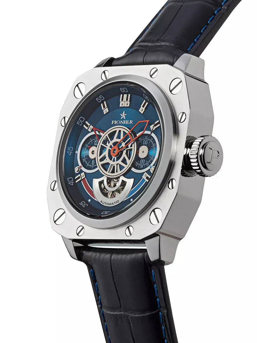 Newport Pionier P7003-2 | Silver | Automatic German Watch